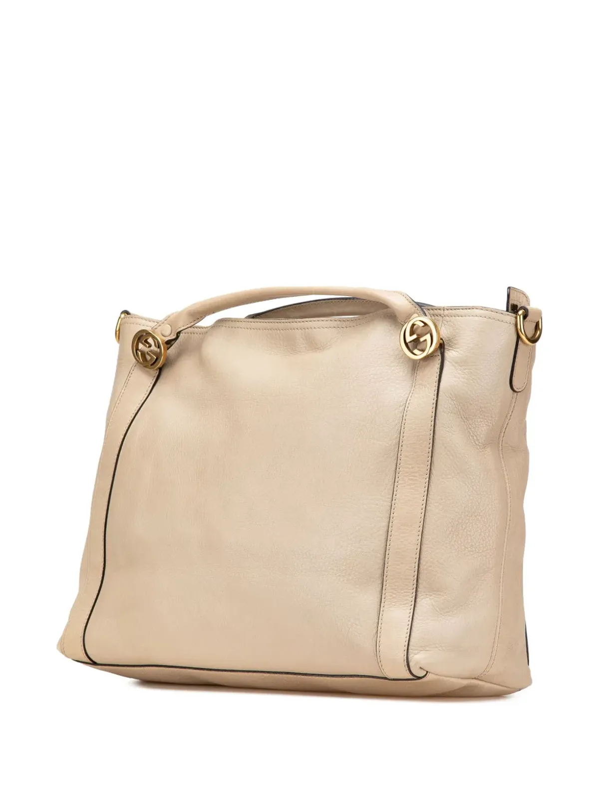 Gucci ビンテージ 2000-2015 レザー Miss GG サッチェル - ブラウン - 画像2