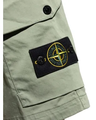 Stone Island パラカデューテ カーゴショーツ グリーン - サムネイル5