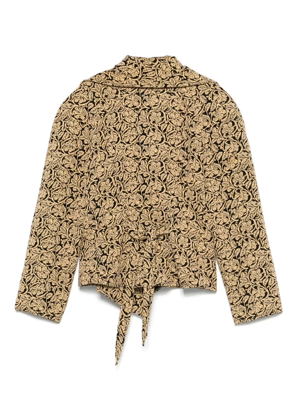 Christian Lacroix Pre-Owned ジャカード柄ジャケット（ブラック） - 画像2