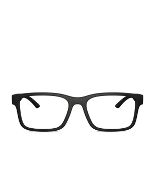 Prada Linea Rossa 矩形フレーム ストライプディテール メガネ - サムネイル1