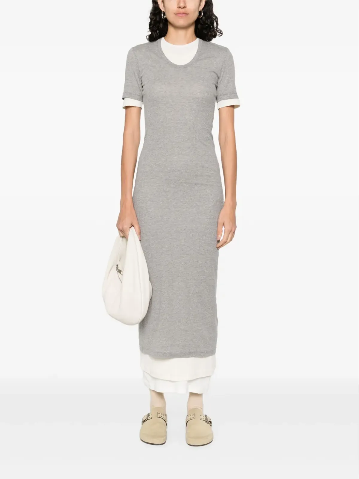 JIL SANDER+ レイヤードマキシドレス - 画像2