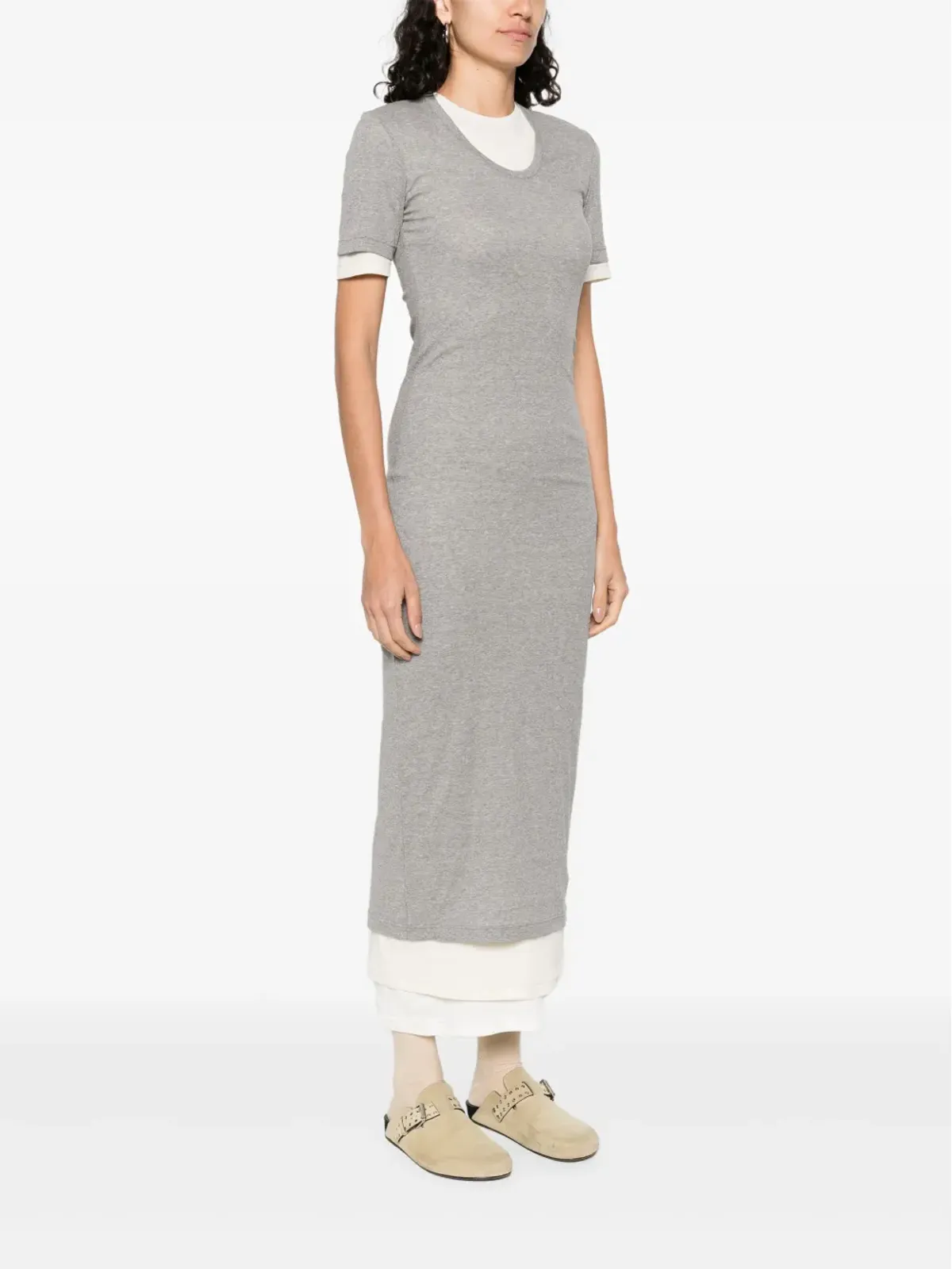 JIL SANDER+ レイヤードマキシドレス - 画像3