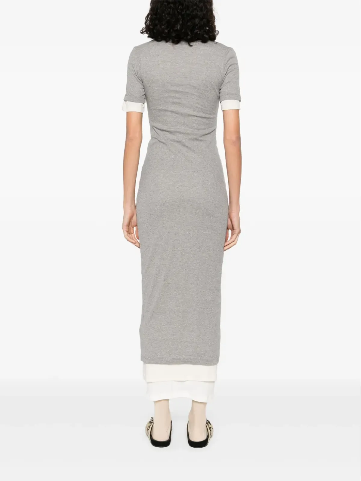 JIL SANDER+ レイヤードマキシドレス - 画像4