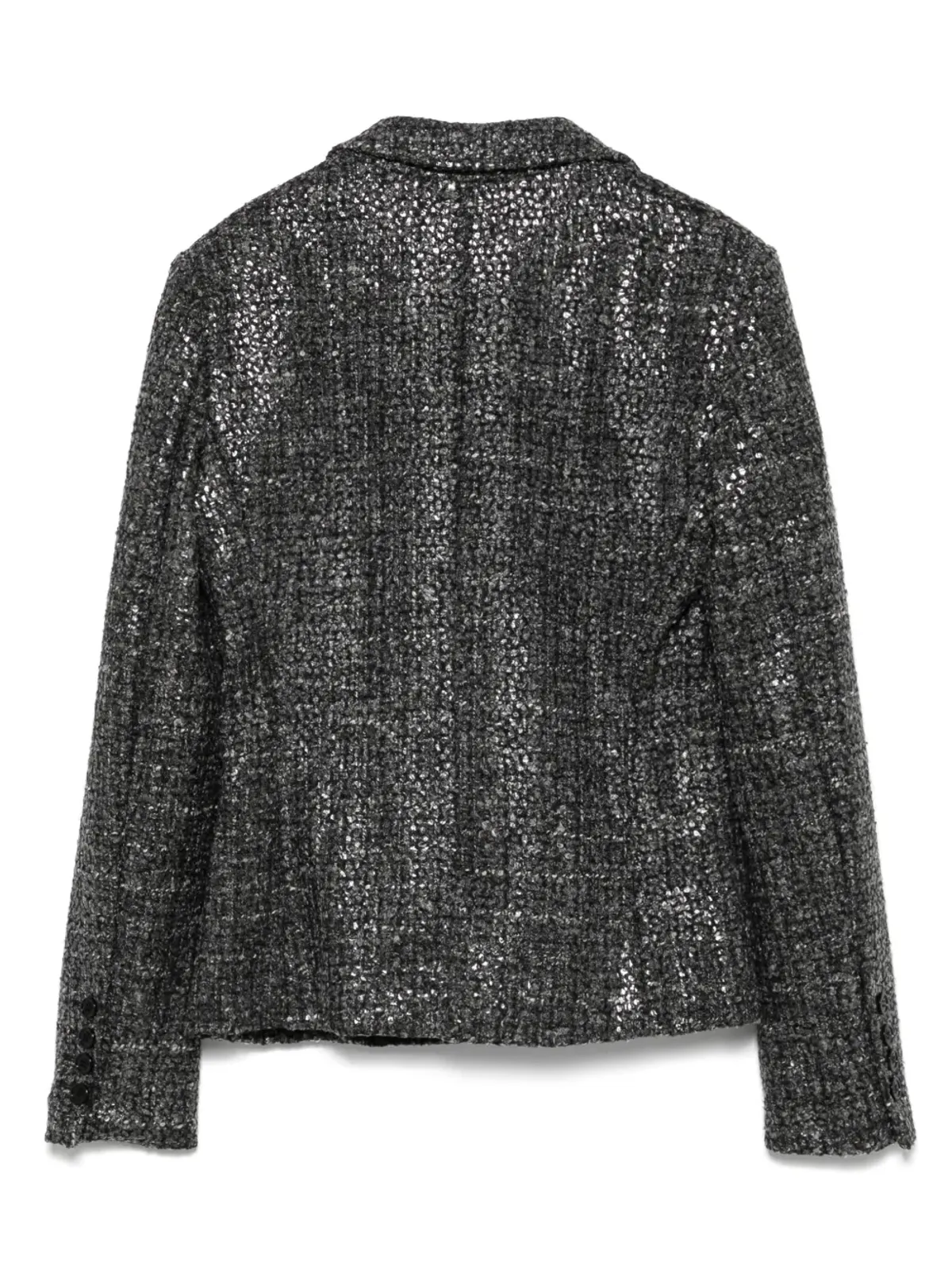 John Galliano Pre-Owned 2000年代 ツイードブレザー - Black - 画像2