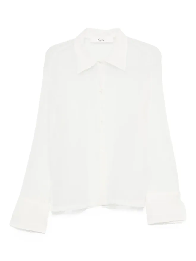 Séfr Séfr Willow shirt - Whiteの商品画像