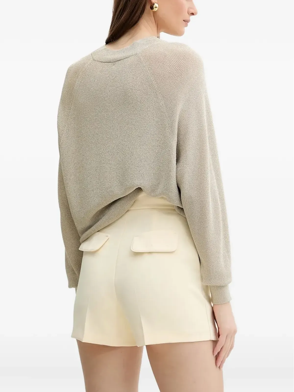 Elisabetta Franchi ポケットディテール ショートパンツ - 画像2
