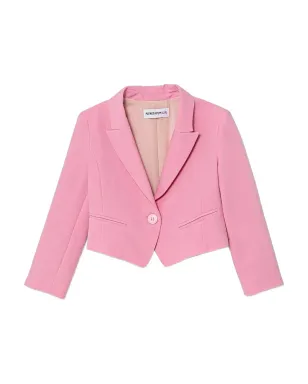 Patrizia Pepe girl クロップド・シングルボタン・ブレザー - サムネイル1