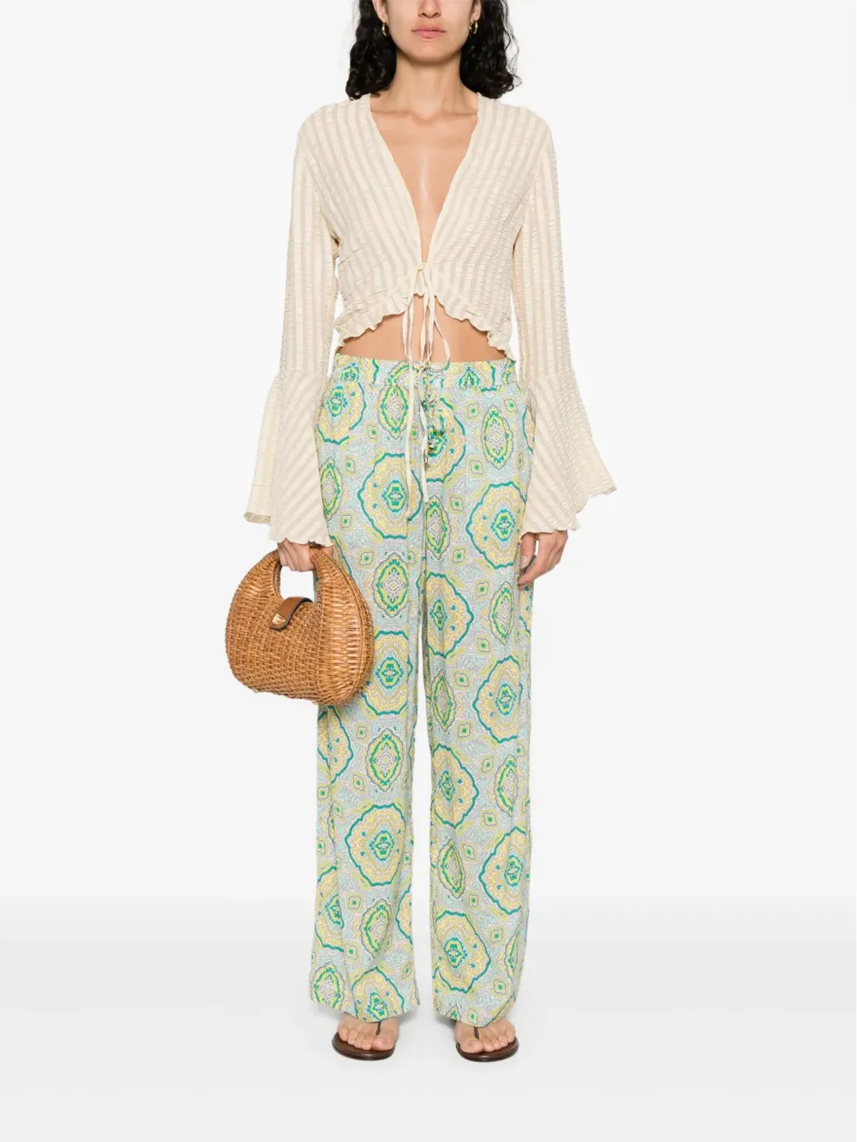 Heidi Klein Hacienda trousers - Green - 画像2