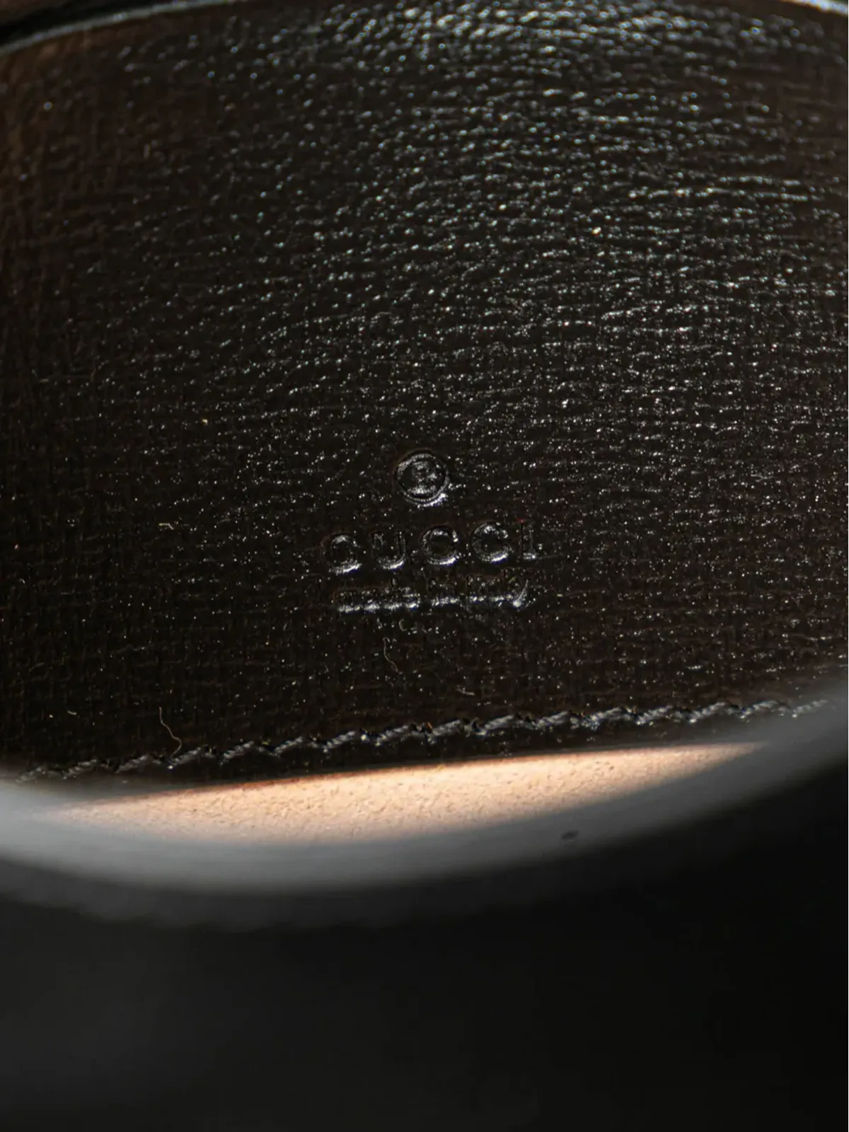 Gucci ビンテージ 2000-2015 ミニレザー ホースビット 1955 Web サッチェル - ブラック - 画像5