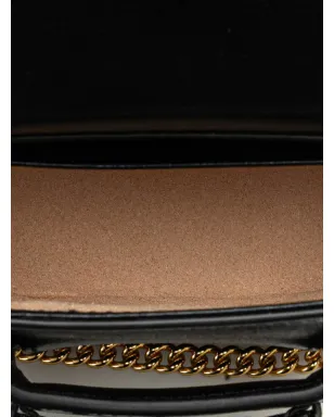 Gucci ビンテージ 2000-2015 ミニレザー ホースビット 1955 Web サッチェル - ブラック - サムネイル4