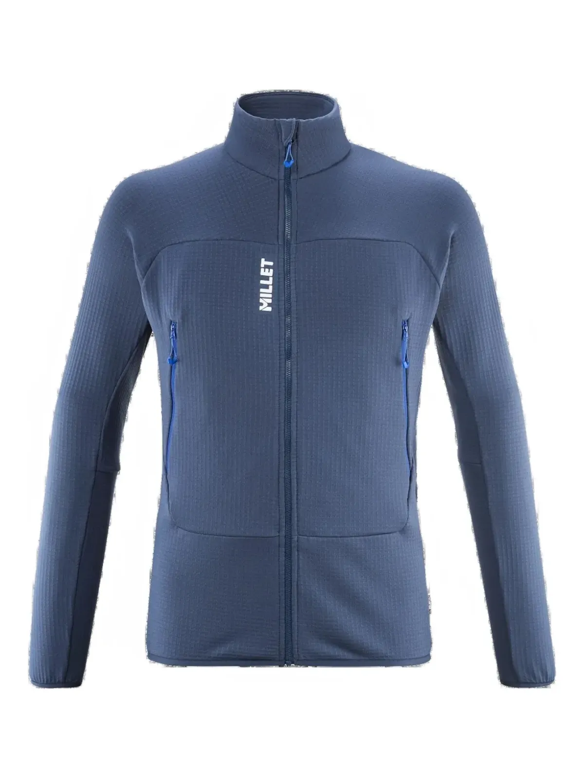 Pascal Millet Fusion grid-panel jacket - Blue - 画像1