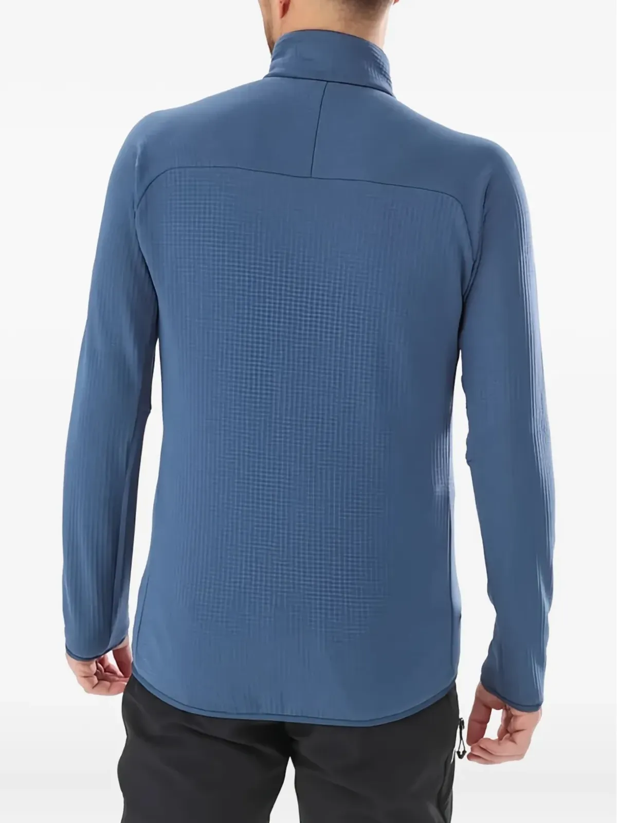 Pascal Millet Fusion grid-panel jacket - Blue - 画像3