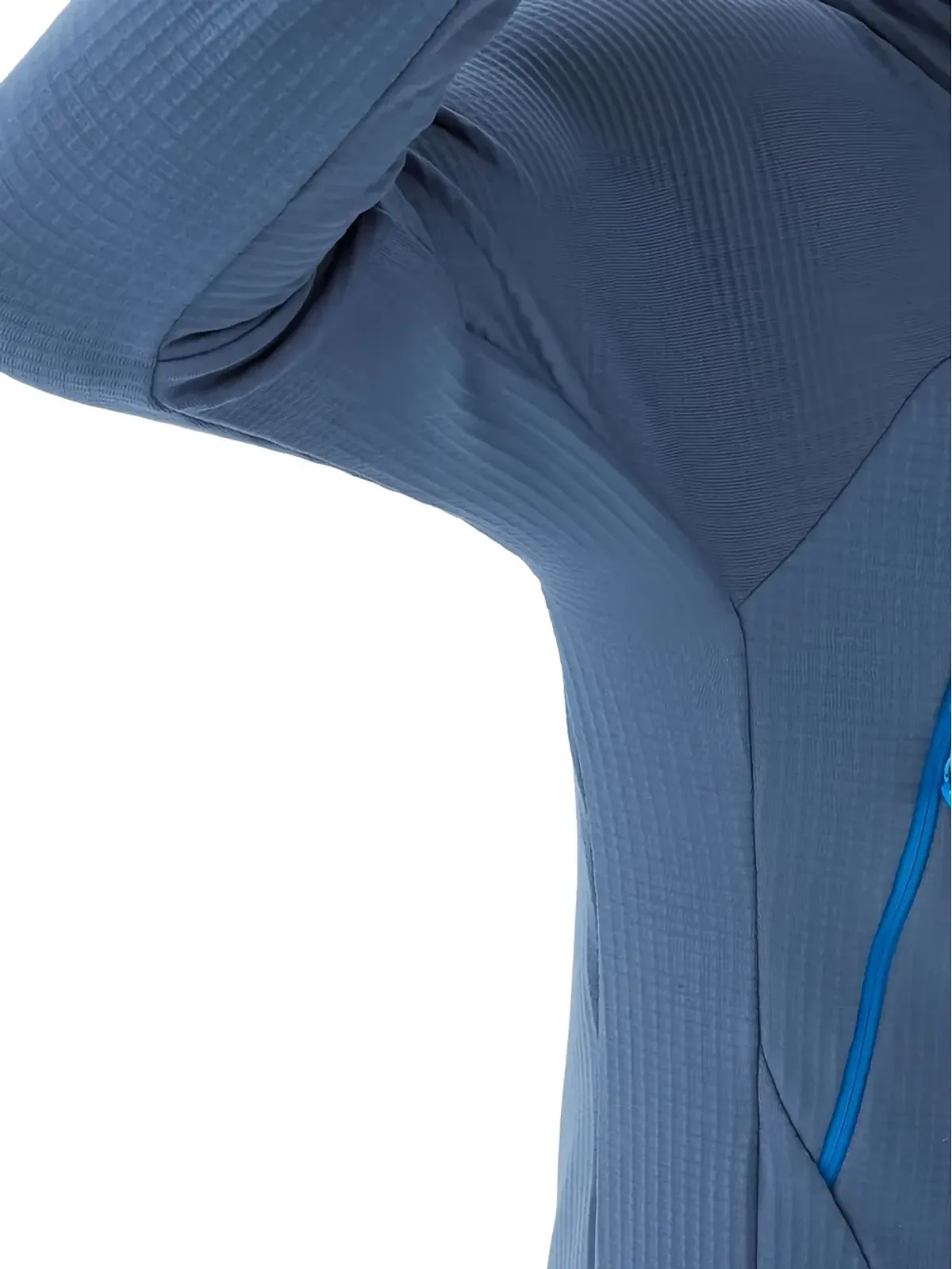 Pascal Millet Fusion grid-panel jacket - Blue - 画像4