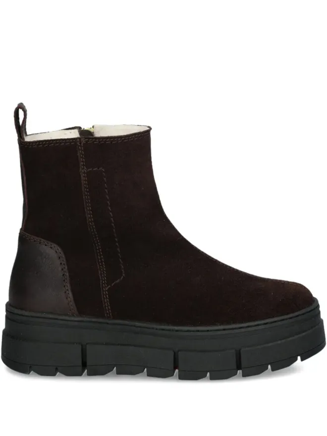 CANADA SNOW CANADA SNOW サイドジップ・スエードブーツの商品画像