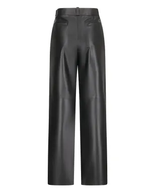 Desa 1972 レザー ハイウエストパンツ - サムネイル2