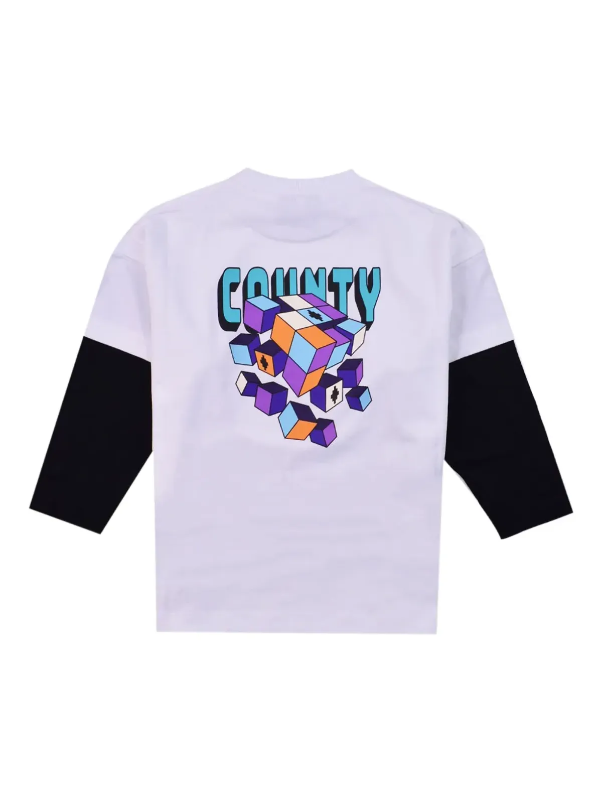 COUNTY OF MILAN KIDS コットンTシャツ - 画像2