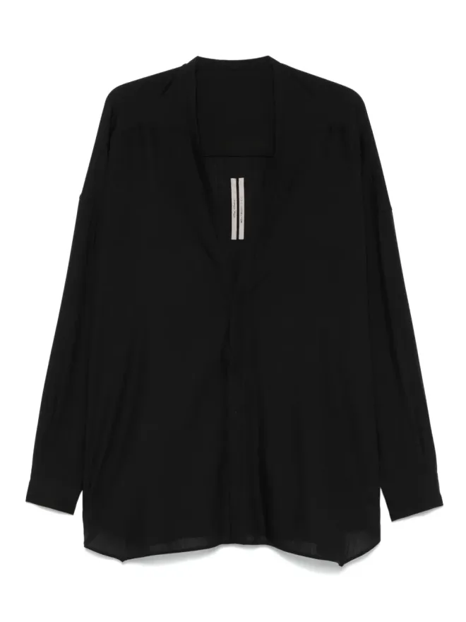 Rick Owens Rick Owens ヴァージンウール ブラウスの商品画像