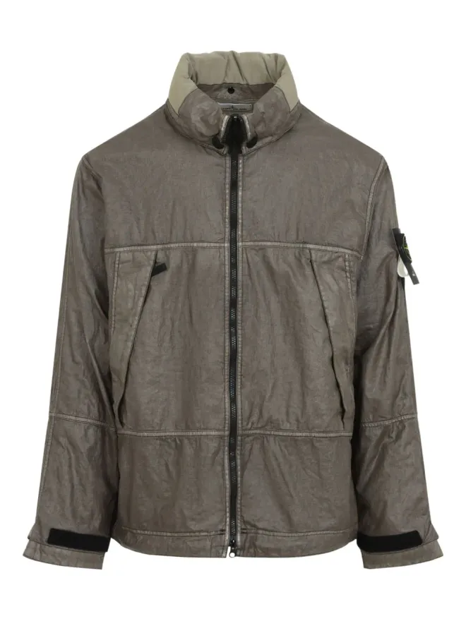 Stone Island Stone Island コンパスバッジ ミリタリージャケット - グリーンの商品画像