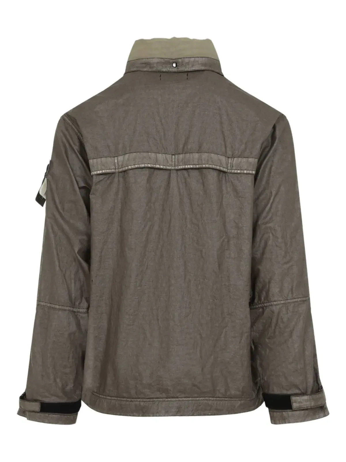 Stone Island コンパスバッジ ミリタリージャケット - グリーン - 画像2