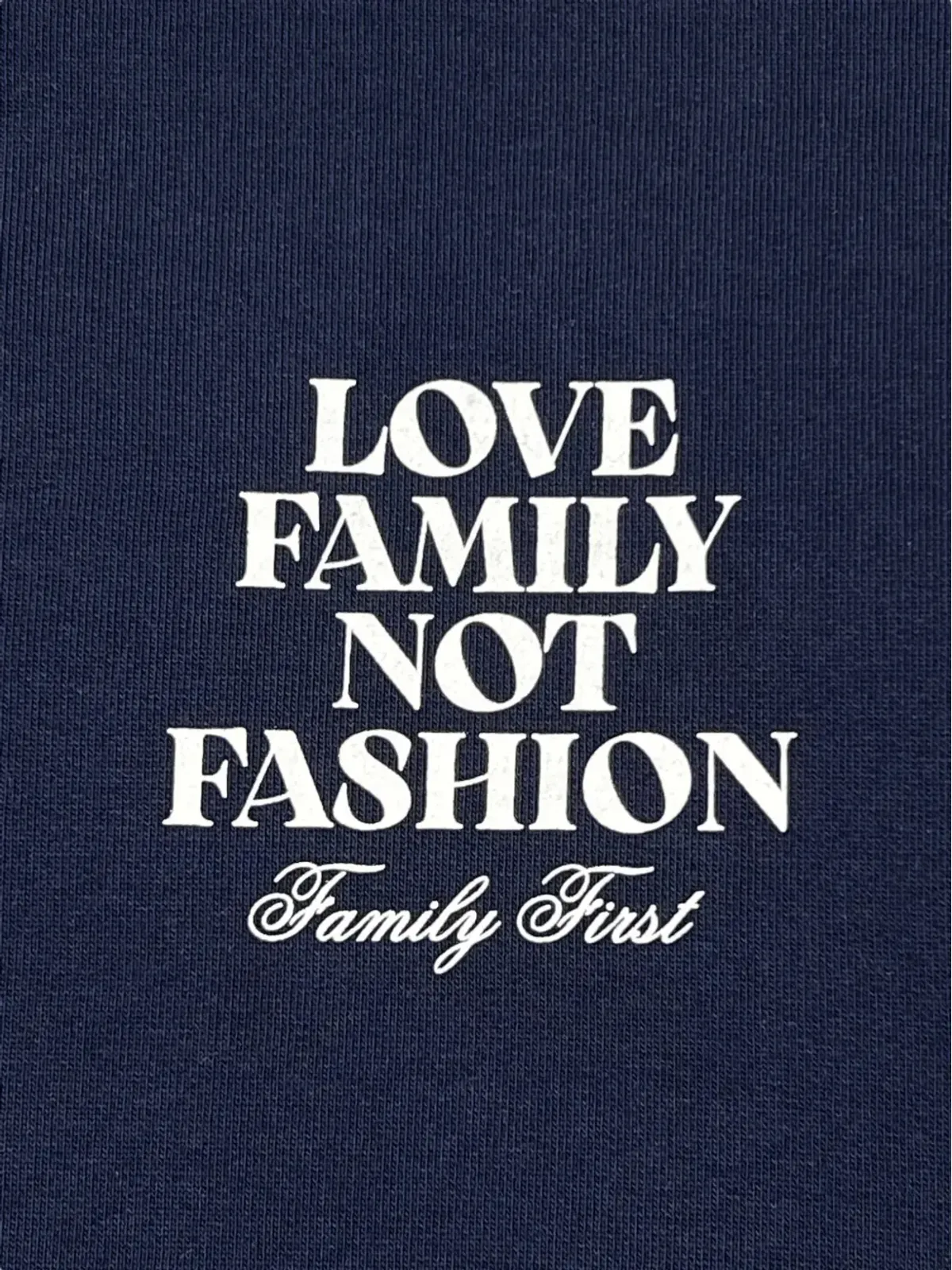 Family First 花柄刺繍スウェットシャツ - Blue - 画像3