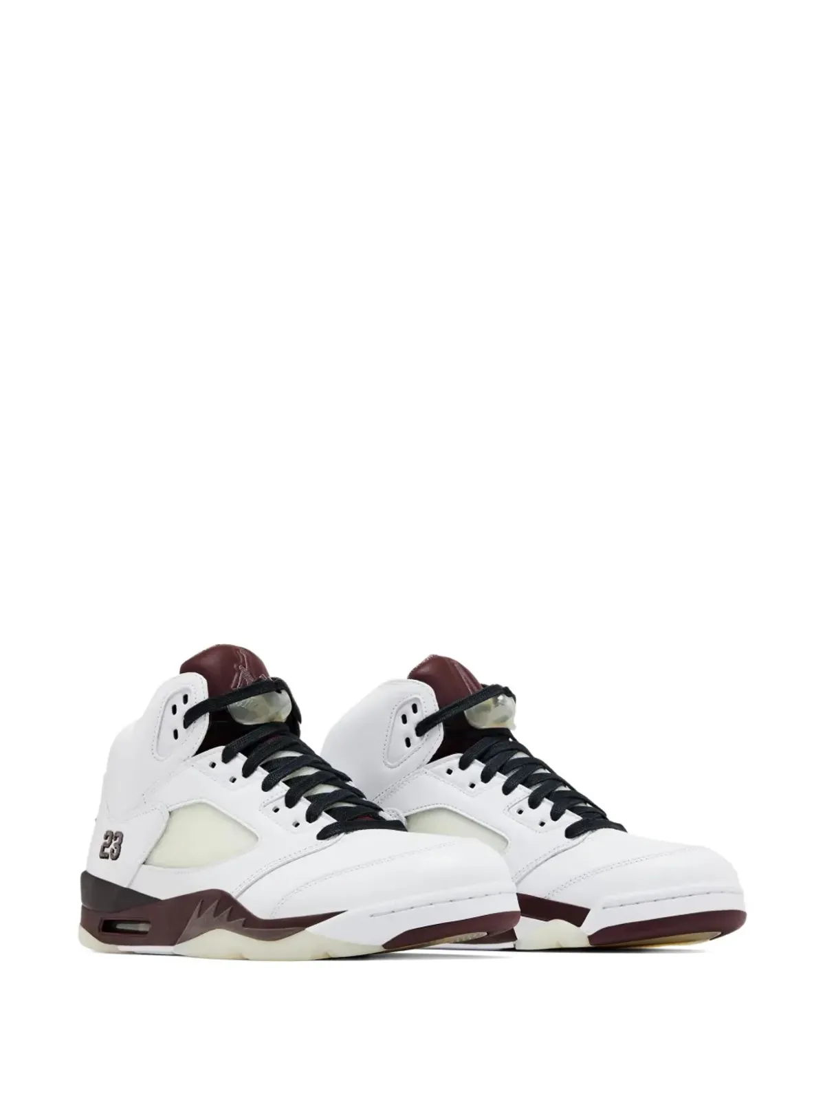 Jordan エア ジョーダン 5「A Ma Maniere - Violet Ore」スニーカー - ホワイト - 画像2