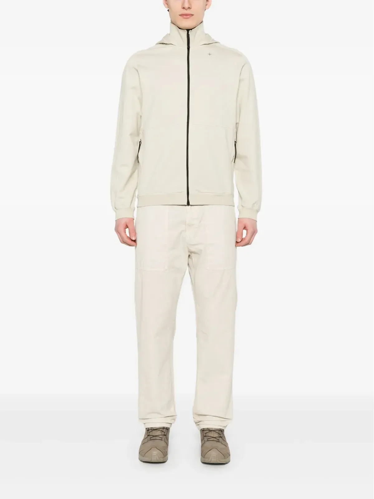 Stone Island コンパスモチーフ フーディ - 画像2