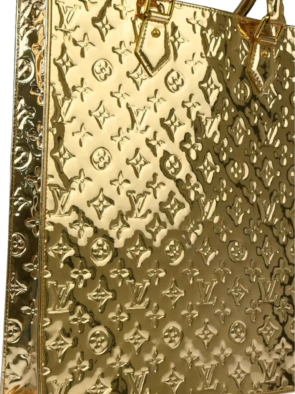 Louis Vuitton ビンテージ 2009 Sac Plat トートバッグ - Gold - 画像3