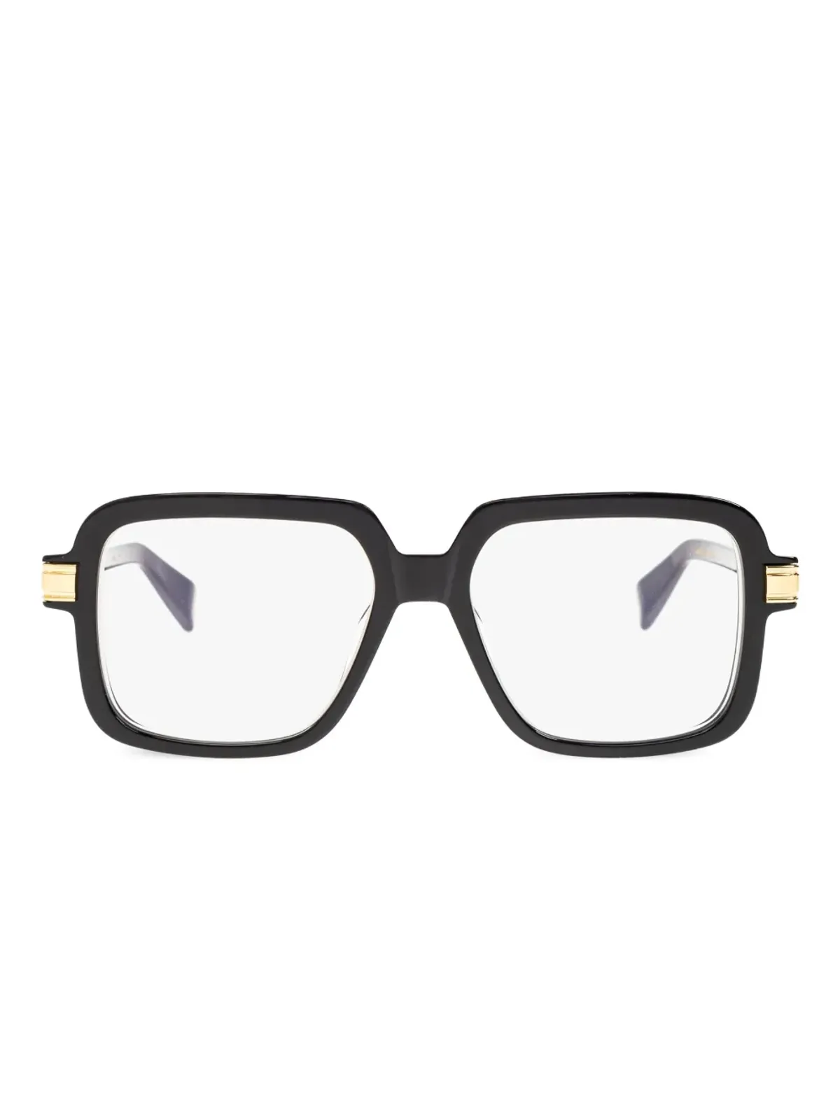 Balmain Eyewear スクエアフレームメガネ - ブラック - 画像1