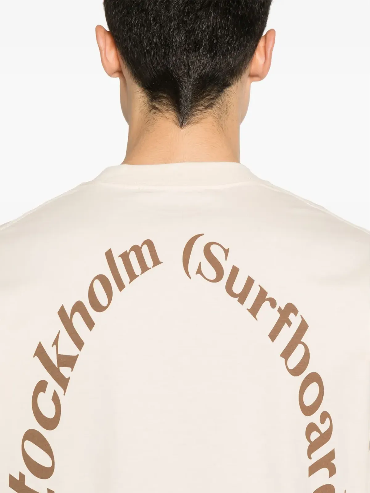 Stockholm Surfboard Club ロゴプリントTシャツ - 画像5