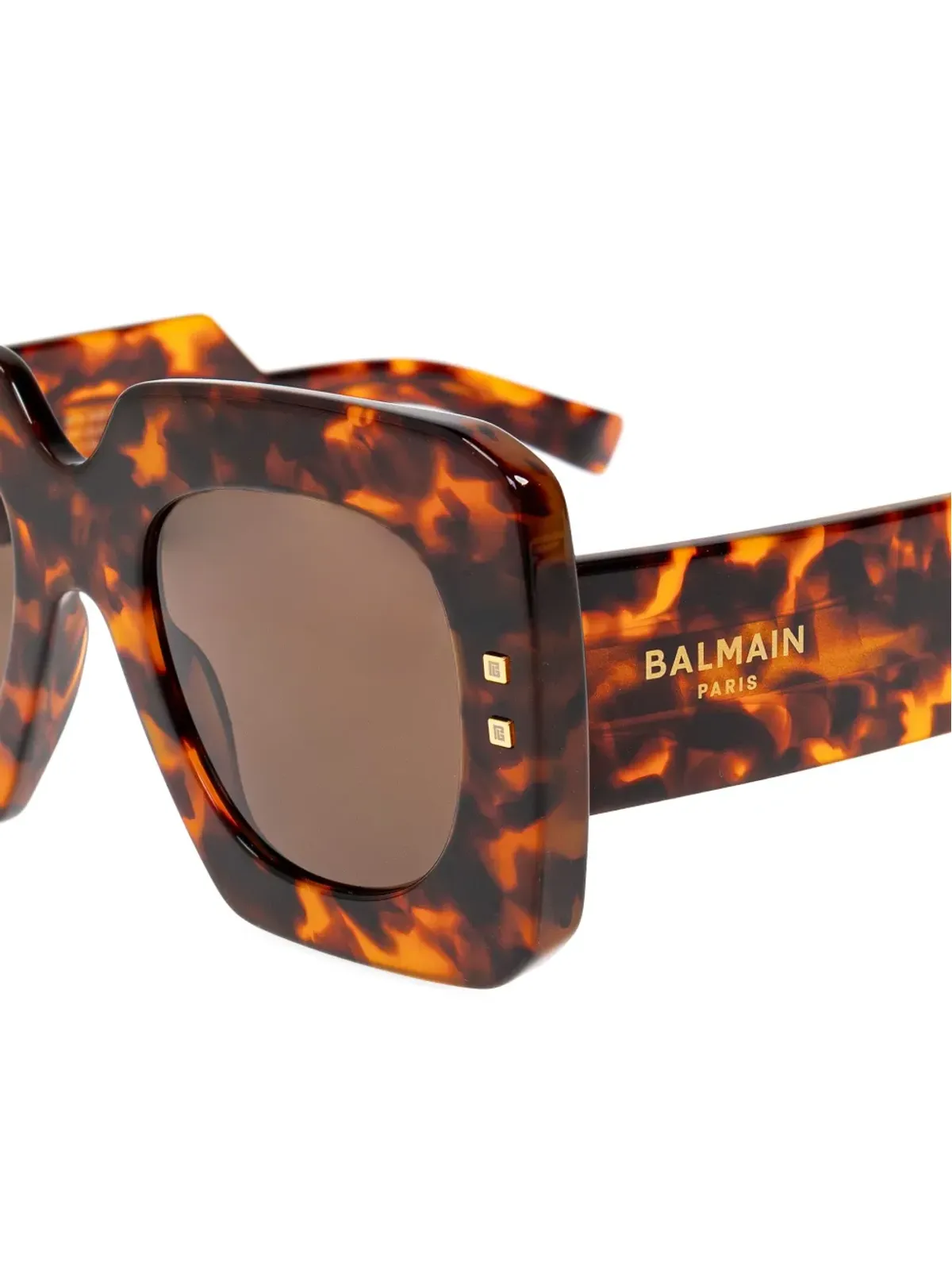 Balmain Eyewear バルマン アイウェア B-Bold サングラス - ブラウン - 画像2