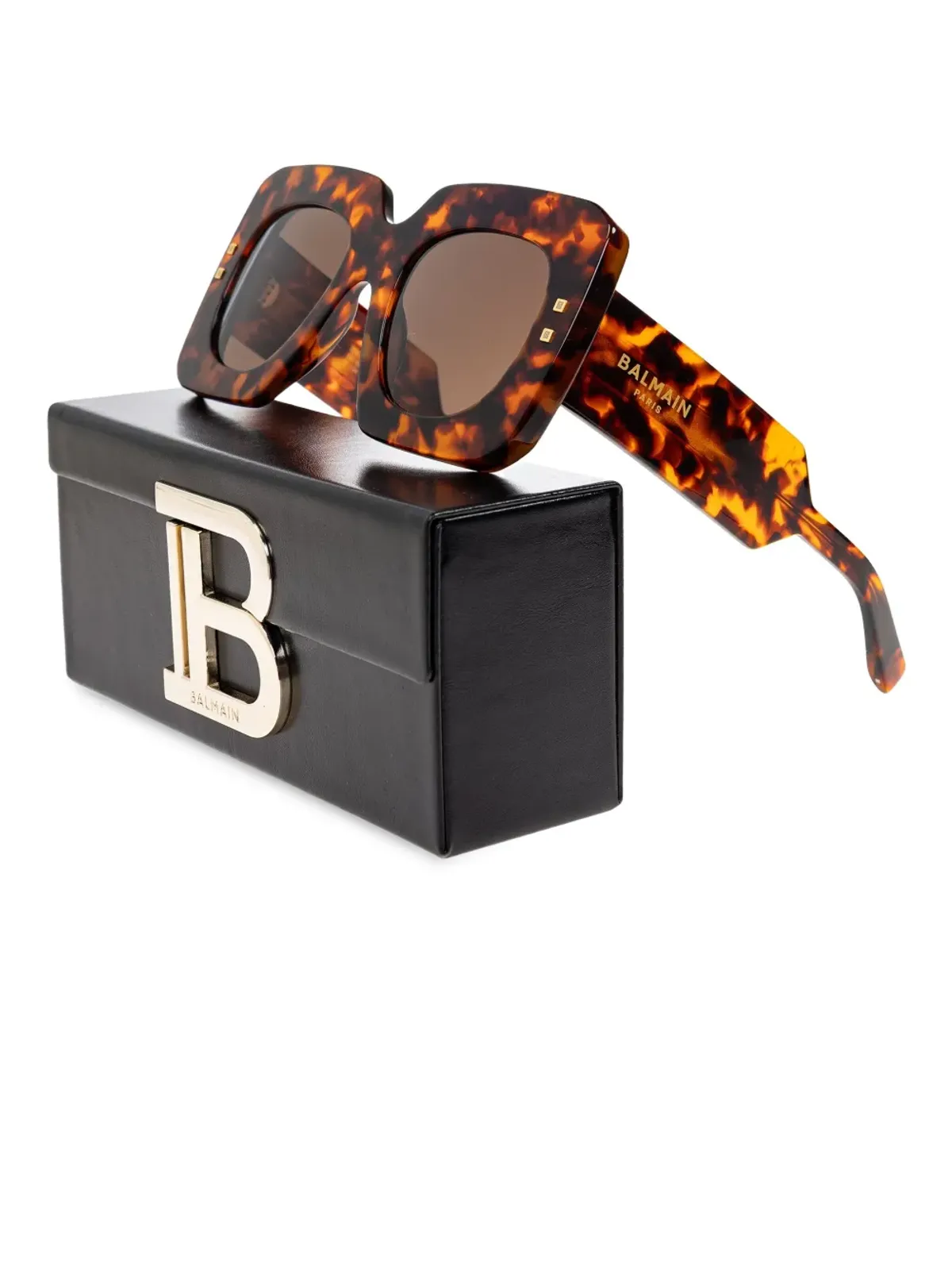 Balmain Eyewear バルマン アイウェア B-Bold サングラス - ブラウン - 画像3