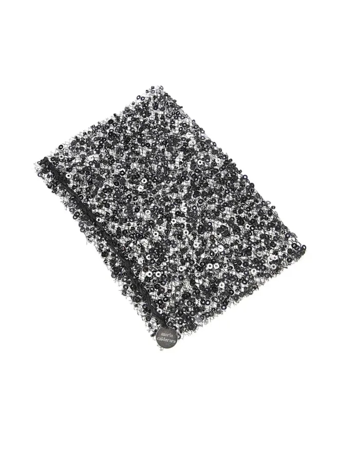 Maria Calderara Maria Calderara スパンコールブレスレット ブラックの商品画像