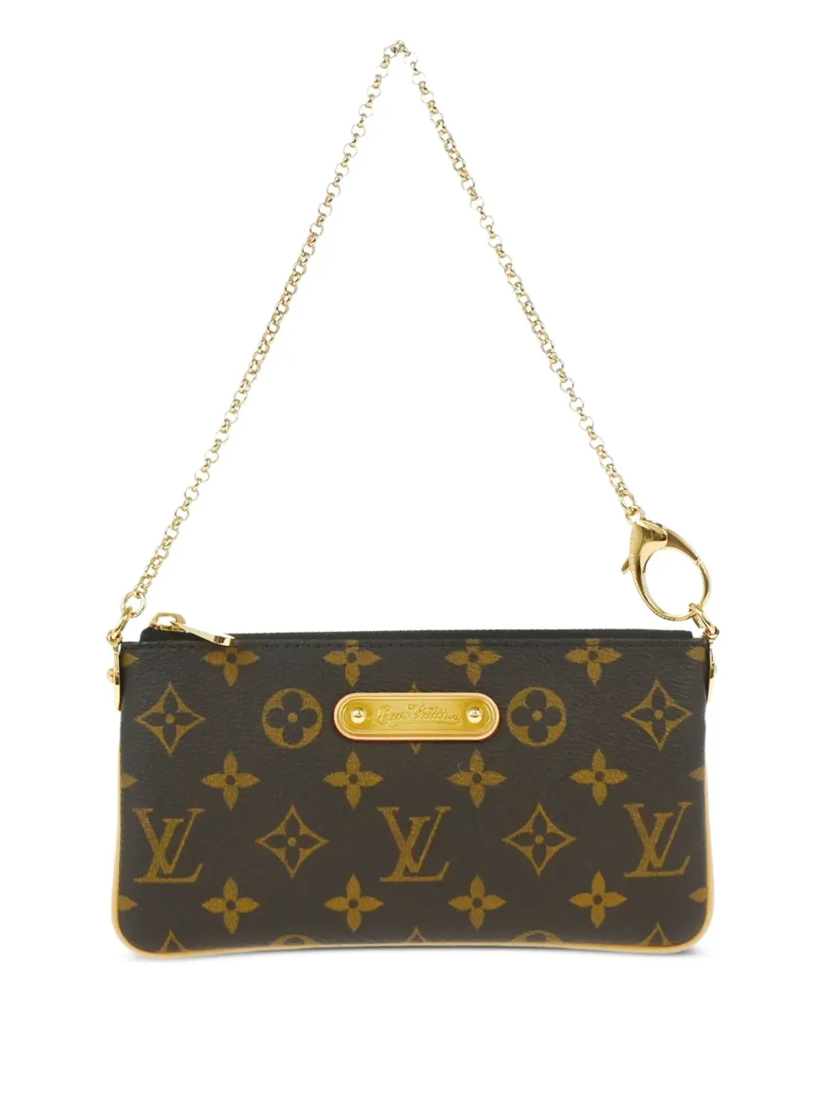 Louis Vuitton ビンテージ 2011年 Milla MM クラッチ バッグ ブラウン - 画像1