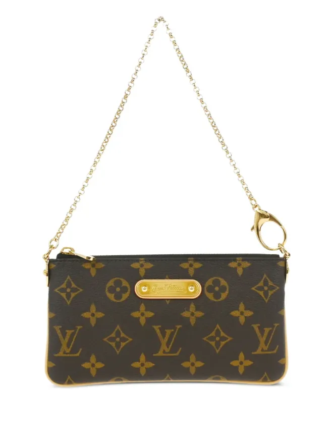 Louis Vuitton Pre-Owned Louis Vuitton ビンテージ 2011年 Milla MM クラッチ バッグ ブラウンの商品画像