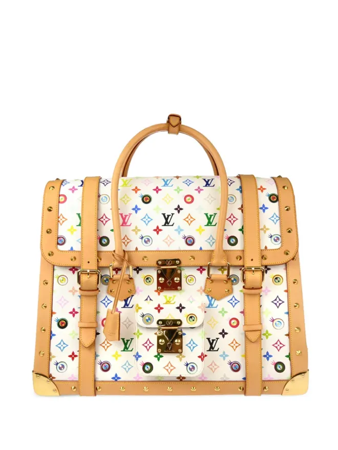 Louis Vuitton Pre-Owned Louis Vuitton ビンテージ x Takashi Murakami 2003 Eye Love Sac Gigantic ハンドバッグ - ホワイトの商品画像