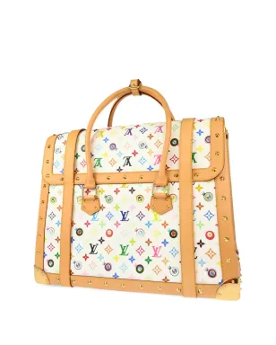 Louis Vuitton ビンテージ x Takashi Murakami 2003 Eye Love Sac Gigantic ハンドバッグ - ホワイト - サムネイル2