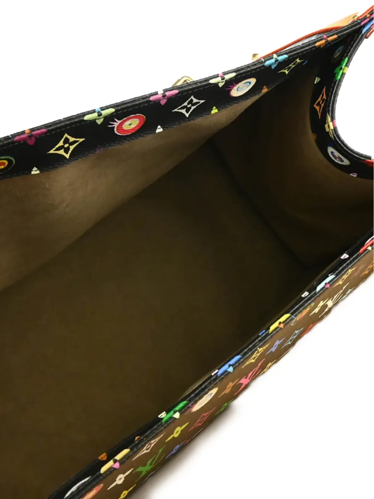 Louis Vuitton ビンテージ × Takashi Murakami 2003 Eye Love Monogram トートバッグ - ブラック - 画像4