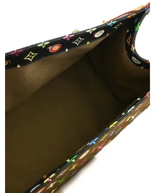 Louis Vuitton ビンテージ × Takashi Murakami 2003 Eye Love Monogram トートバッグ - ブラック - サムネイル4