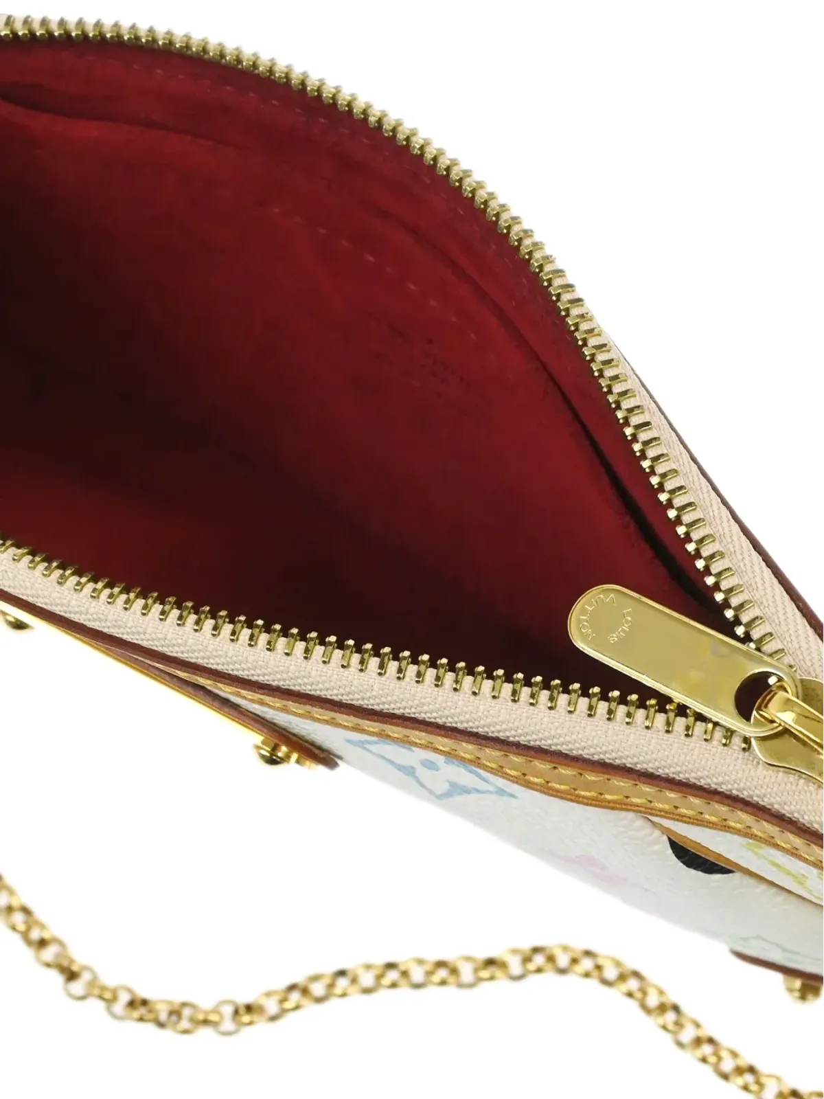 Louis Vuitton ビンテージ ポシェットMM ショルダーバッグ - ホワイト - 画像5