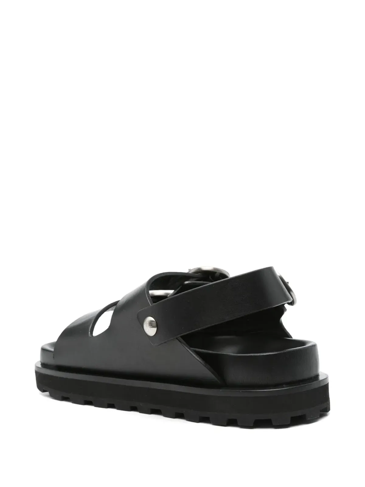 JIL SANDER+ レザーサンダル - 画像3