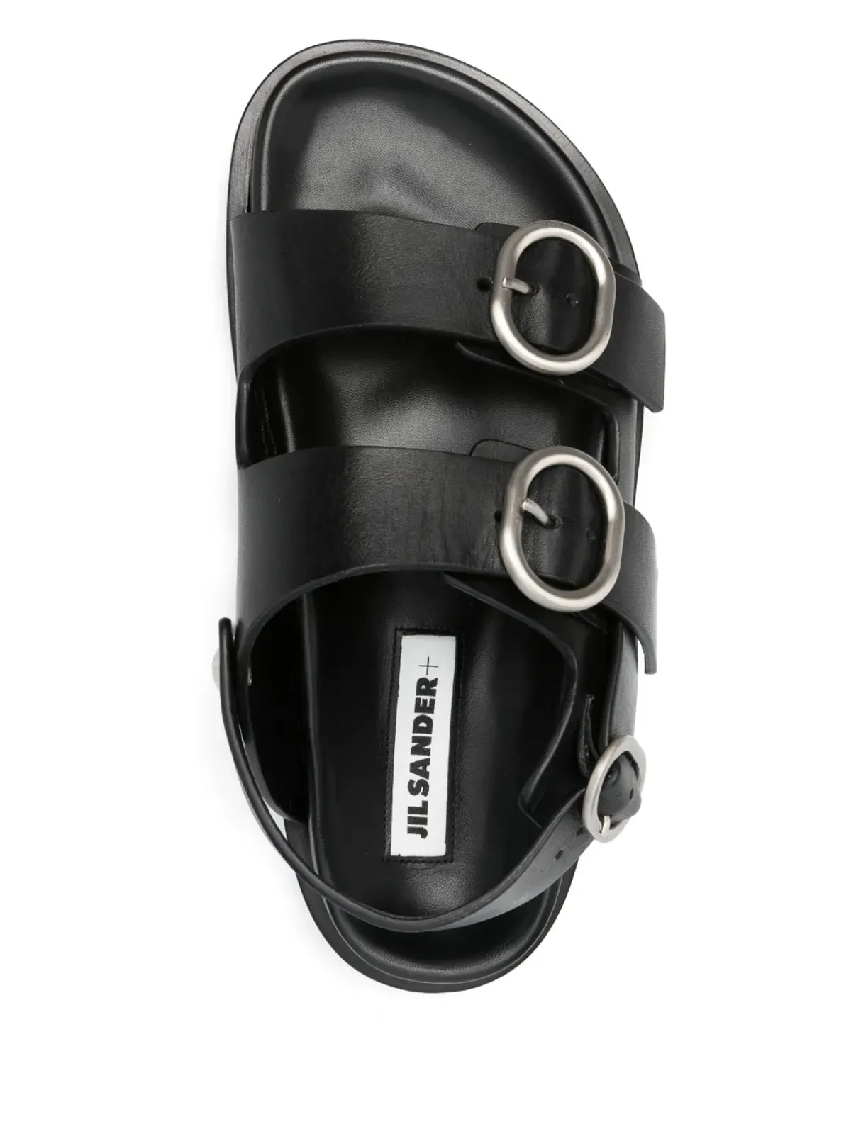 JIL SANDER+ レザーサンダル - 画像4