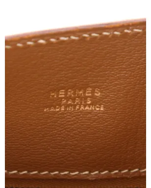 Hermès ビンテージ 1996年の Cadenas ショルダーバッグ - ブラウン - サムネイル3