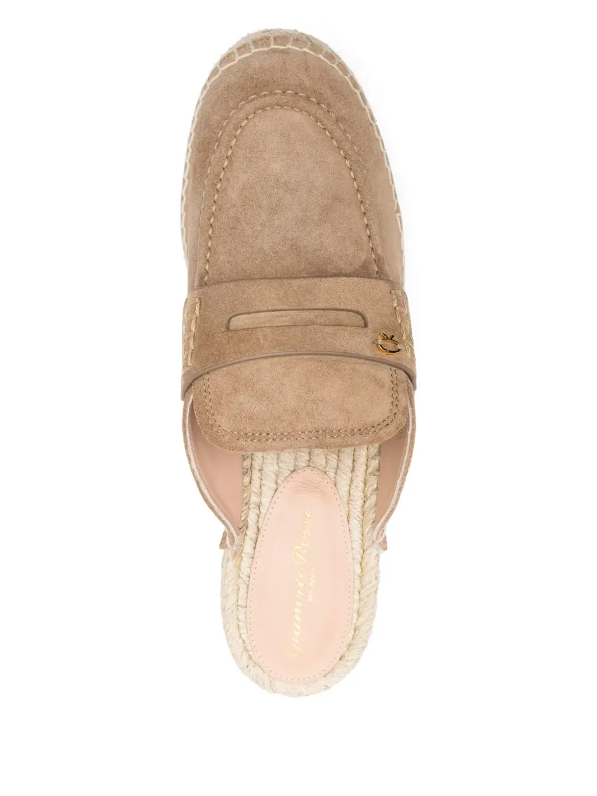 Gianvito Rossi マキシラ エスパドリーユ ミュール - 画像4