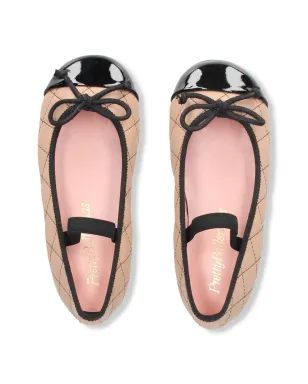 Pretty Ballerinas Kids ツートーン バレリーナシューズ - サムネイル4