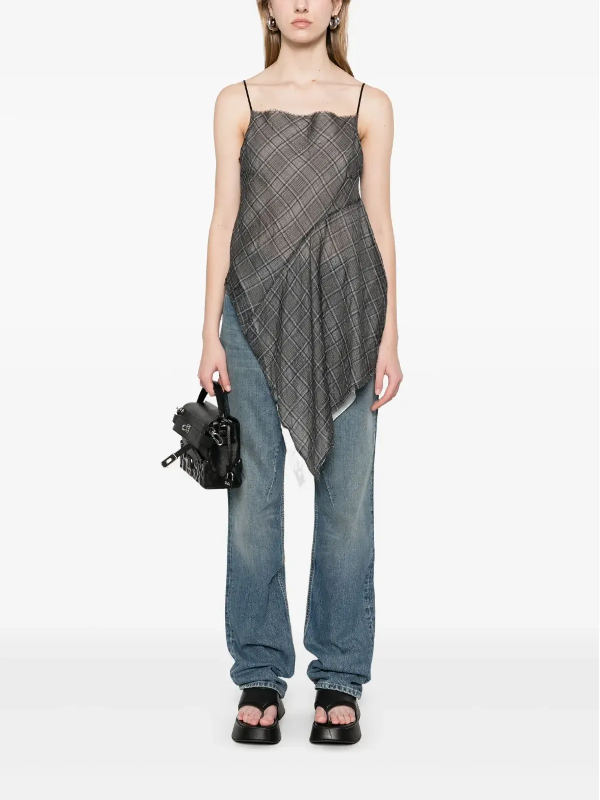 Rick Owens DRKSHDW Granbury ジーンズ - ブルー - 画像2