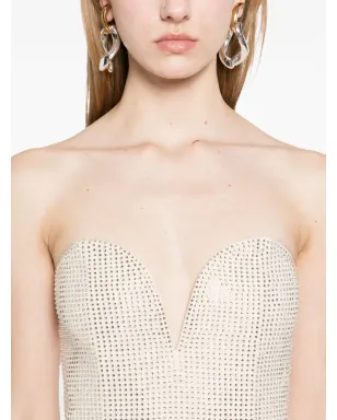 Roland Mouret ダイヤモンドビジュ‑付きマキシドレス - サムネイル5