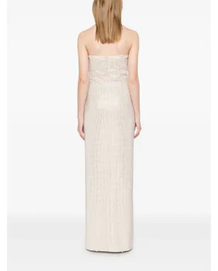 Roland Mouret ダイヤモンドビジュ‑付きマキシドレス - サムネイル4