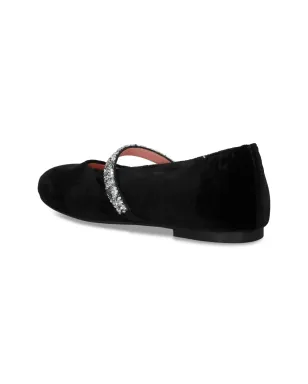 Pretty Ballerinas Kids ベルベット バレリーナシューズ - サムネイル3