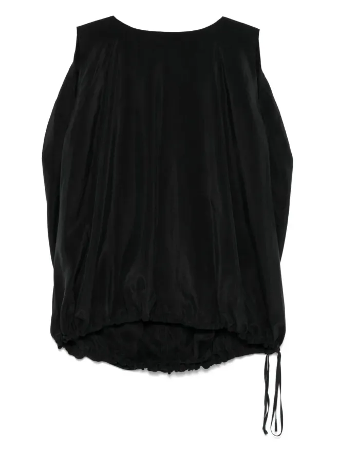 Another Tomorrow Another Tomorrow ドローストリングトップの商品画像