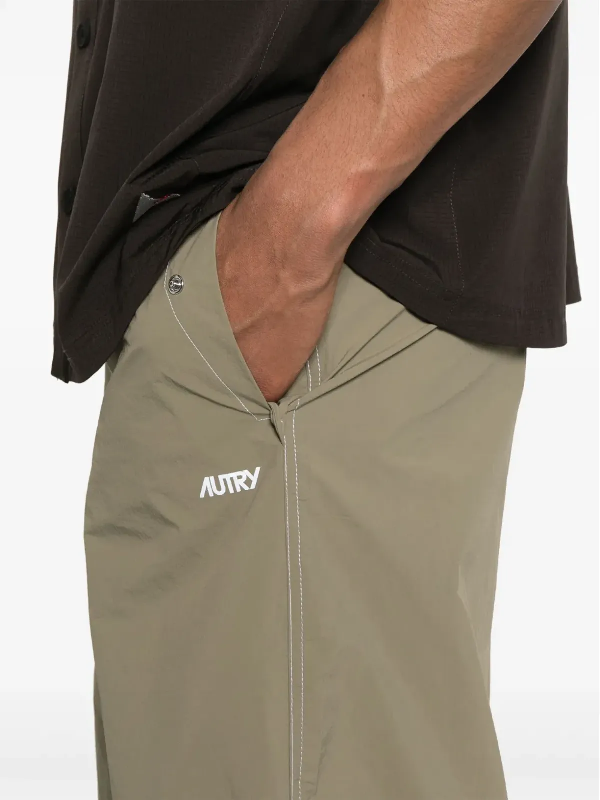 Autry リフレックス パラシュートパンツ - 画像5